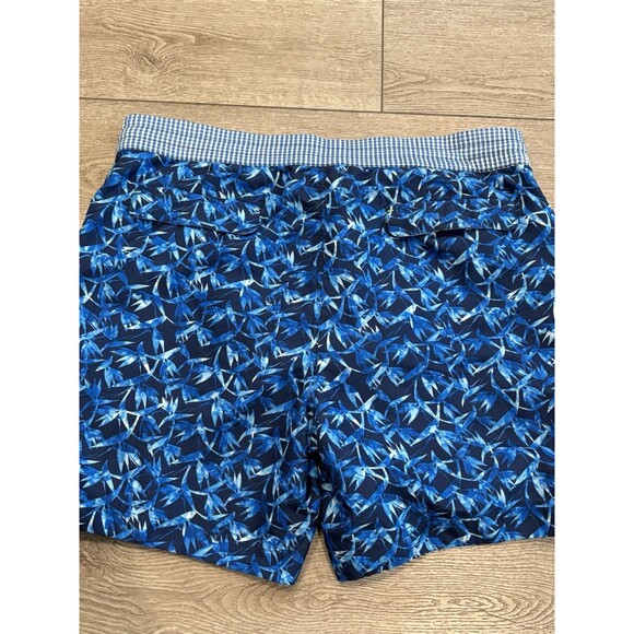 Robert Graham Board Shorts Swim Trunks Men's 36 Mesh Lined Blue Colorful - Picture 6 of 6
